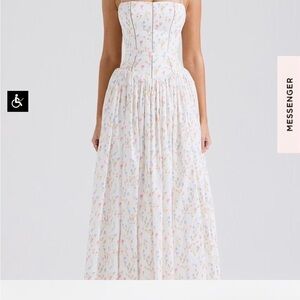 Ysabella floral maxi dress house of cb